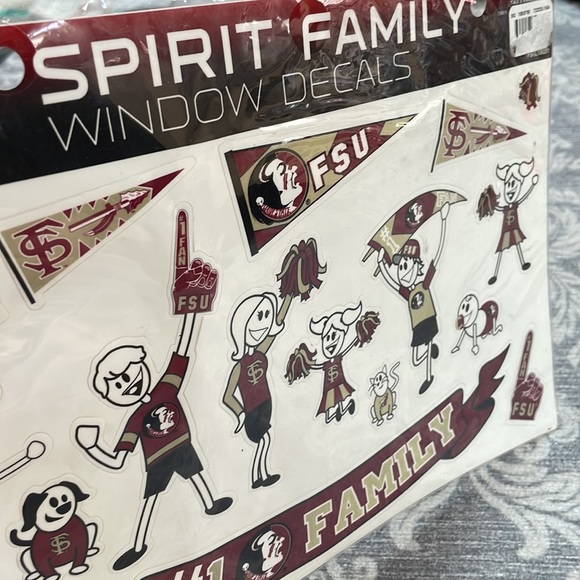FSU Seminoles Family Car Decals 🎁Great Stocking Stuffer🎁 Vinyl window stickers - Picture 9 of 9